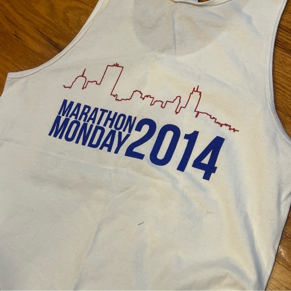 Boston Strong 2014 Marathon Tank Top Year After Attack Rare. Size Medium - Picture 9 of 10